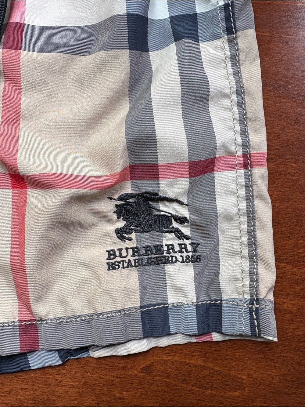 Toddler Burberry Swim Trunks - Picture 3 of 7